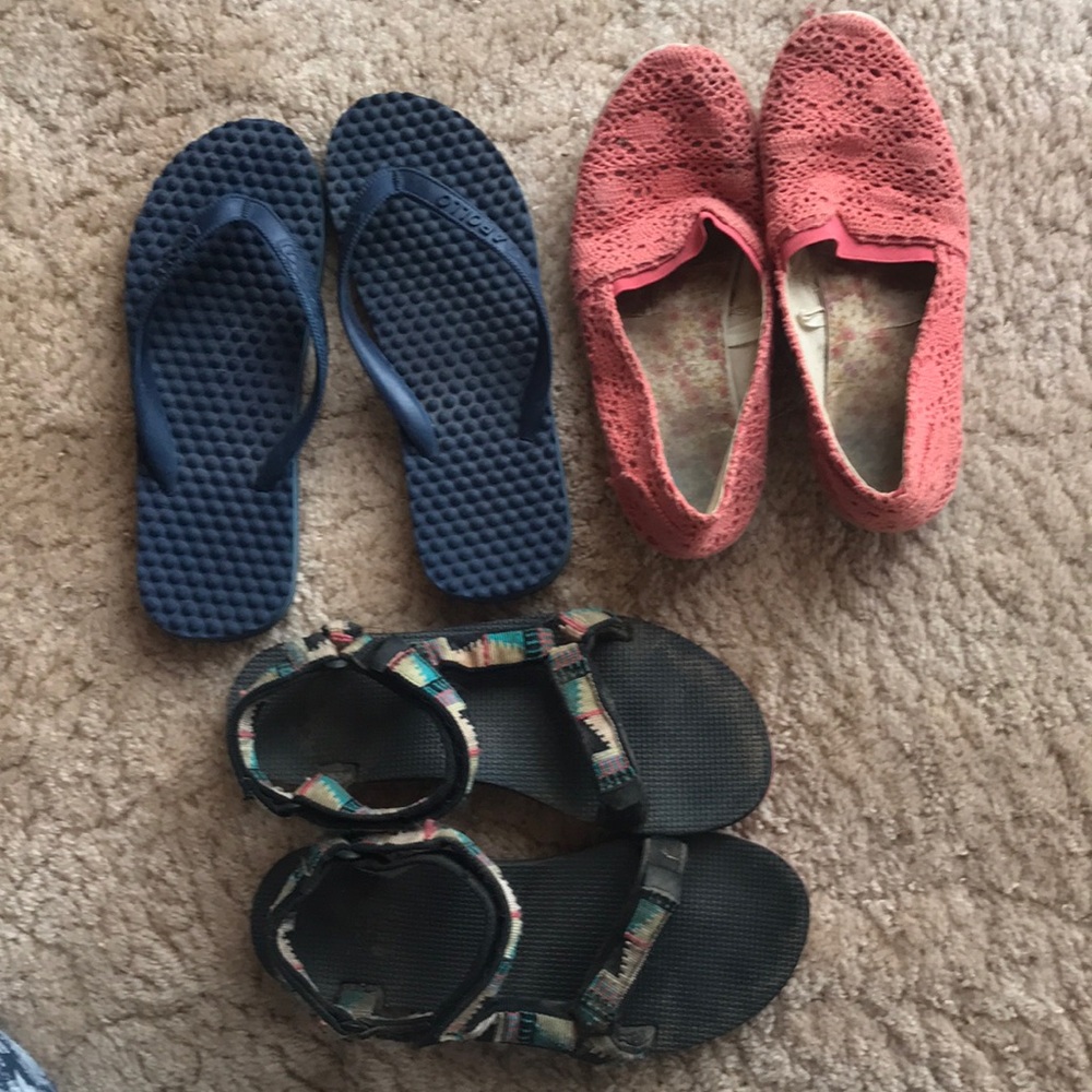 Size 10 worn shoes